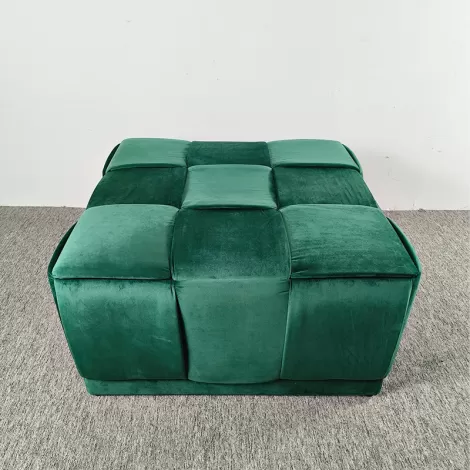Upholoested Square Cocktail Ottoman